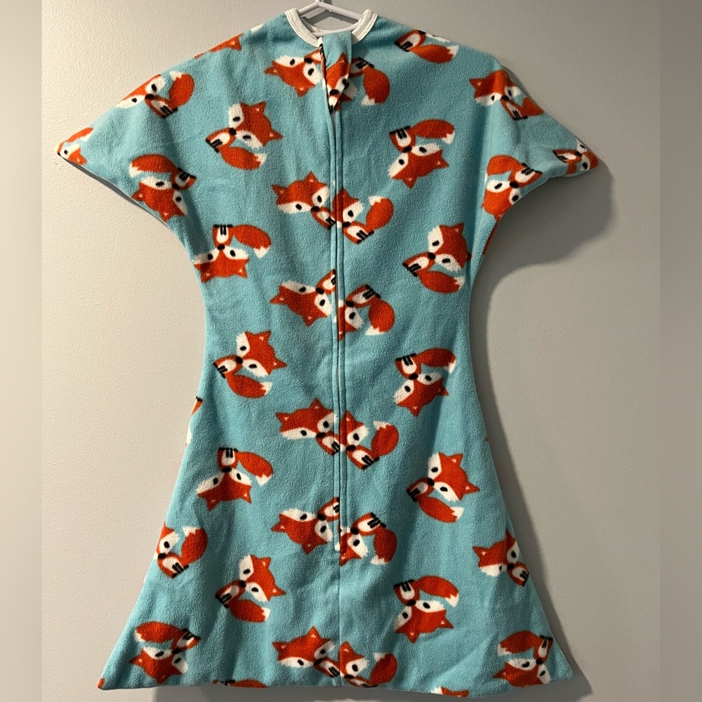 Friendly Fox Fleece Zipadee-Zip Swaddle Transition